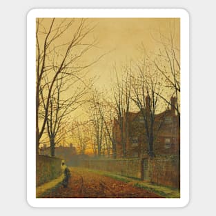 Late October by John Atkinson Grimshaw Magnet